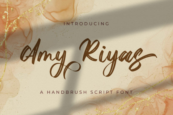 Amy Riyas: A Handwritten Font for Editorial Design