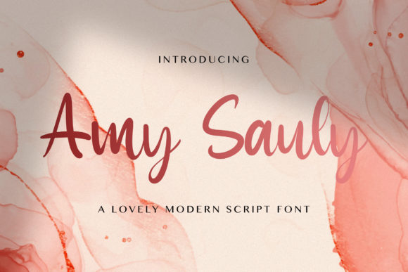 Amy Sauly: A Premium Script Font for Web Design