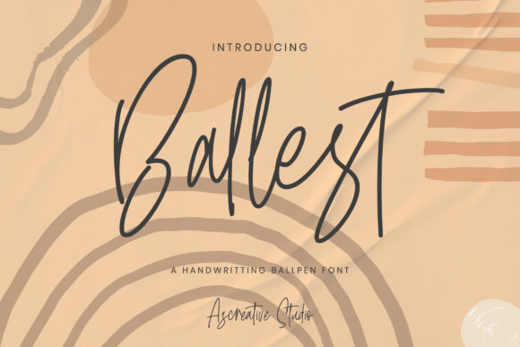 Ballest: A Sleek Handwritten Font for Web Design