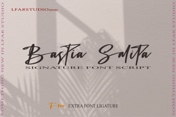 Bastia Salita: The Elegant Script Font for Marketers