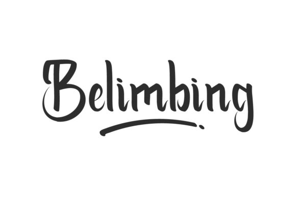 Belimbing: A Handwritten Font That Elevates Campaign Typography