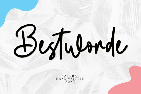 Bestworde: A Quirky Handwritten Font for Editorial Design