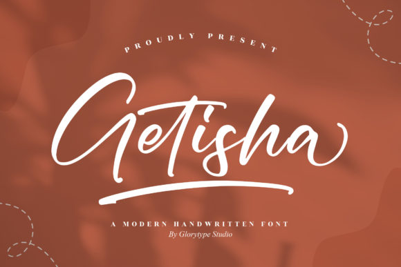 Getisha: A Stylish Script Font for Editorial Design