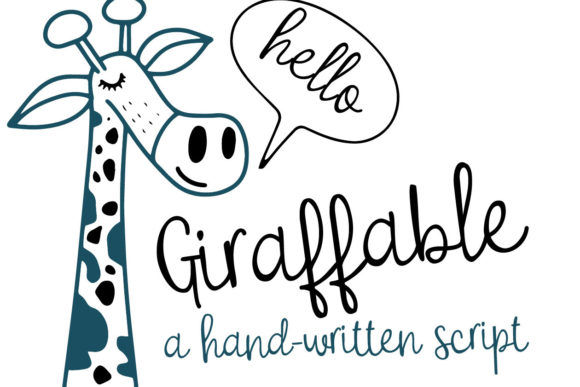 Giraffable: A Handwritten Font for Campaigns