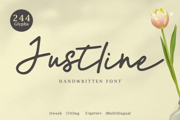 h1>Justline: A Handwritten Font That Brings Elegance to Branding Projects