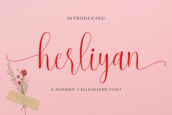 Herliyan: The Elegant Script Font for Your Brand