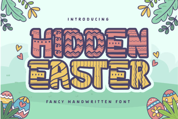 Hidden Easter Font: A Springtime Script for Crafters and Makers