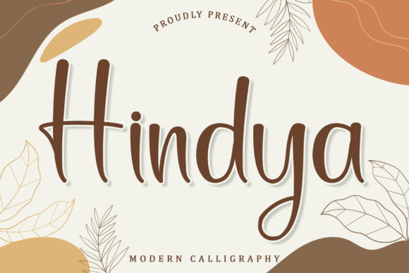 Hindya: An Elegant Script Font for Brand Identity