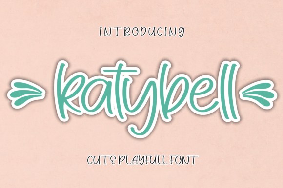 Katybell: A Playful Handwritten Font for Modern Marketing Visuals
