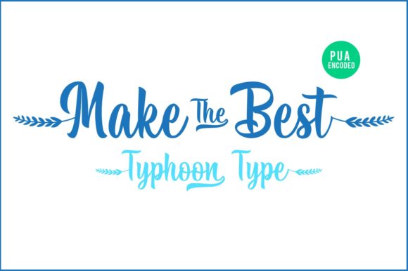 Make the Best: A Premium Script Font for Web Design