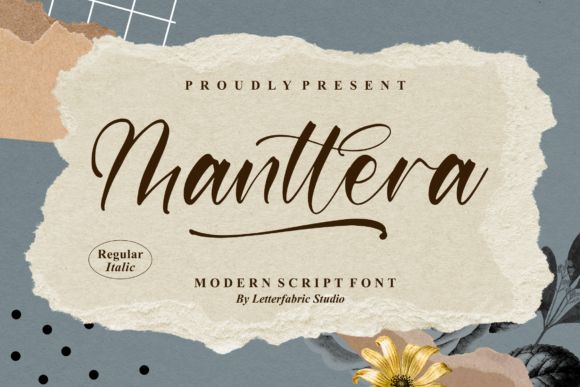 Manttera: A Premium Handwritten Font for Campaigns