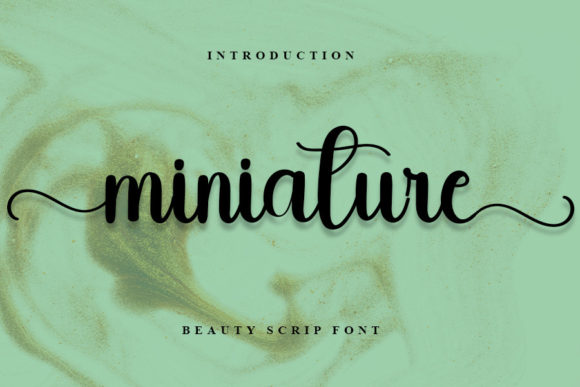 Miniature: A Stylish Handwritten Font for Modern Brand Identities