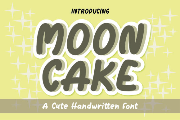 Moon Cake: A Handwritten Font for Campaigns