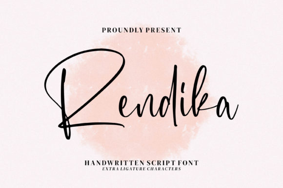 Rendika: The Handwritten Font for Bold Branding