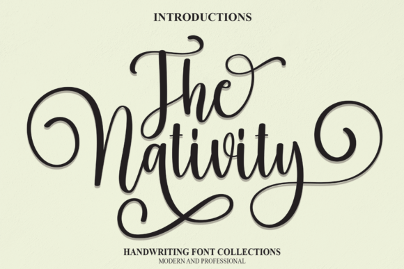 The Nativity: A Premium Script Font for Branding