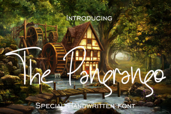 The Pangrango: A Handwritten Font That Elevates Small Business Branding