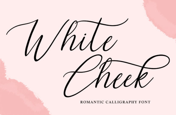 White Cheek: A Modern Script Font for Marketers