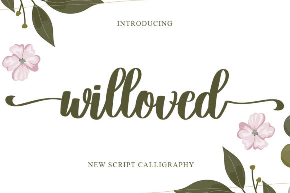 Willoved: A Premium Script Font for Web Design