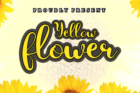 Yellow Flower: A Modern Script Font for Marketers